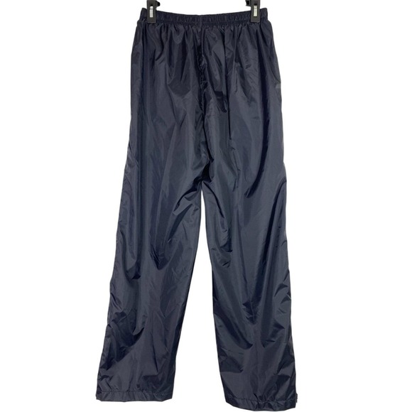 NEW Vtg 90s Nike Womens Medium Track Sweatpants Black Swoosh Pants Y2K Lined 31" - Picture 7 of 10